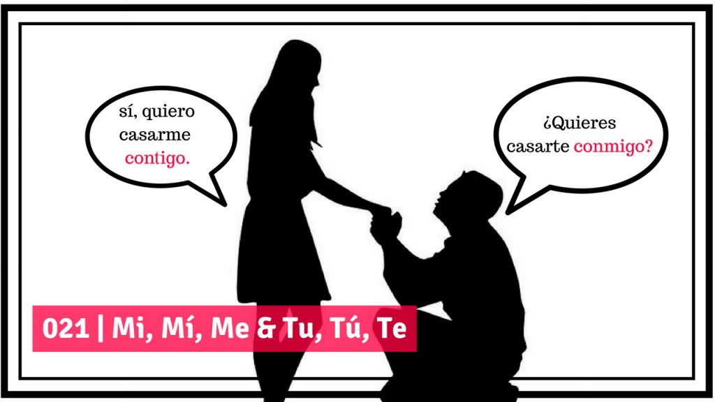021 Mi, Mí, Me, Conmigo & Tu, Tú, Te, Contigo Spanishland School